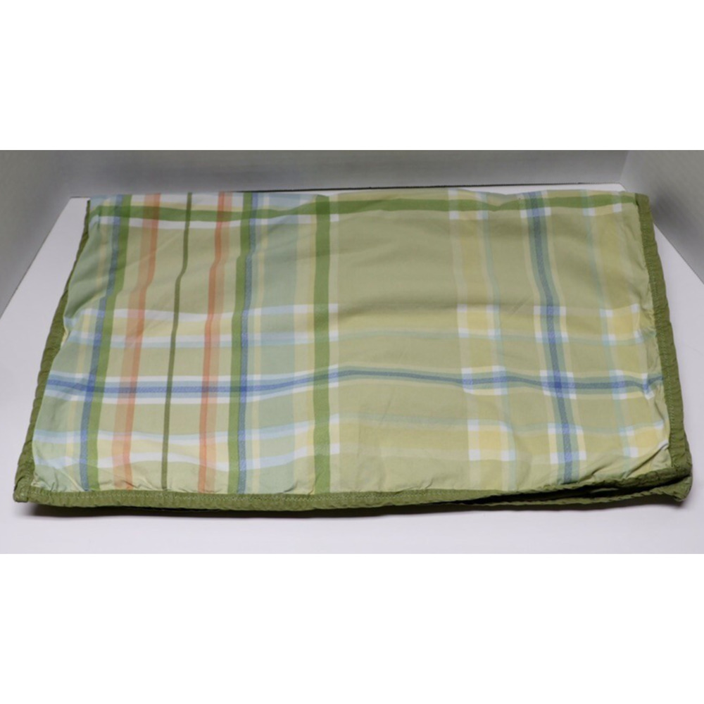 Pillowcase Sham Green Plaid Casual Target Home Cotton 20 x 24